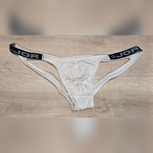 White Mens Jockstrap